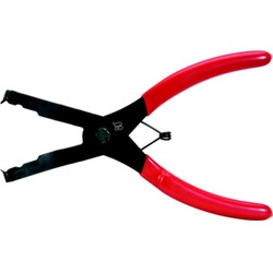KS Tools Trim-Clip-Zange, Zangenende 80°, 200mm