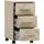 MÖBELPARTNER Arezzo Rollcontainer 32,6 x 39,1 x 59,7 cm schwarz