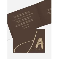 Hochzeitskarten Einladungen selbst gestalten mit Spruch und Fotos im Onlinedesigner bei Meine-Kartenmanufaktur.de