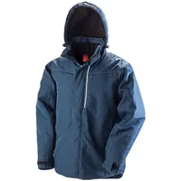 Result Denim Texture Rugged Jacket - navy - 3XL