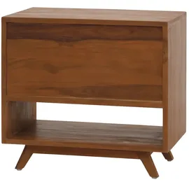 Mendler HWC-M92 Waschbeckenunterschrank 61x65x40cm braun