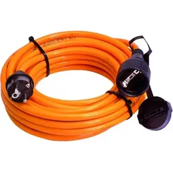 PROFI-Verlängerungskabel 10m H07BQ-F 3G2,5 orange - orange