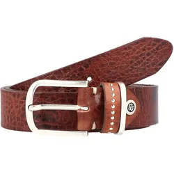 b.belt Fashion Basics Cleo Gürtel Leder   Braun Damen 