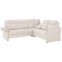 Home Affaire Ecksofa »Tahoma L-Form«, mit Armlehnfunktion, wahlweise Bettfunktion, Schublade, Relaxfunktion, beige