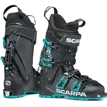 Scarpa 4-Quattro SL W Damen Tourenskischuhe Schwarz/Türkis 26