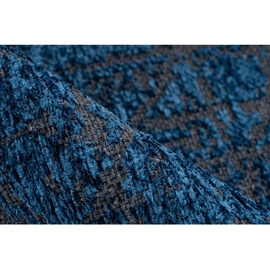 XXXLutz Flachwebeteppich, Blau, - 160x230 cm,