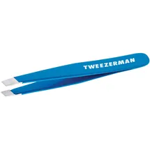 Tweezerman Mini Schräge Pinzette Bahama Blue