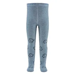 Sterntaler Strumpfhose Elefanten blau, 80