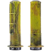 DMR DeathGrip 2 Brendog Signature Fahrradgriffe Lock-On mit Flansch 135 mm / Grün