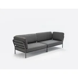 Houe LEVEL Loungesofa dunkelgrau/silber