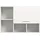 WELLTIME Hängeschrank WELLTIME "FALAS, Breite 95cm, 1 Klappe, 5 Fächer", weiß (weiß nb), B:95cm H:64cm T:34cm, Holzwerkstoff, Schränke, Hängeschrank, Schrank, Wandschrank, Badschrank, Wäscheschrank