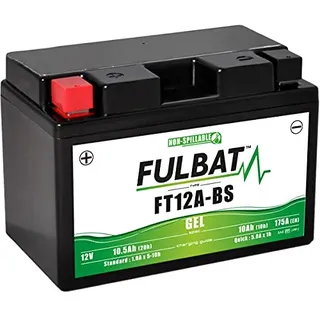 FULBAT - Motorradbatterie FULBAT GEL FT12A-BS / YT12A-BS 12V 10,5AH 175A