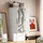 Homcom Kleiderschrank 2-türig 79 x 180 x 43 cm Weiß