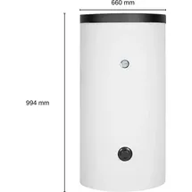 Evenes Warmwasser-Standspeicher EV-TEDS-1 W 150 1 Wärmetauscher 152 L Trinkwasser