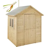 Soulet Kinderspielhaus Garance 162 cm x 141 cm x 127 cm Natur/Unbehandelt FSC®