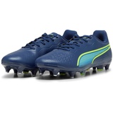 Puma King Match MxSG Stollen-Fußballschuhe 02 - persian blue/pro green/ultra blue 42