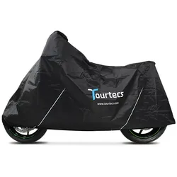 Motorrad Abdeckplane passend für Motocross, Enduro Tourtecs L schwarz