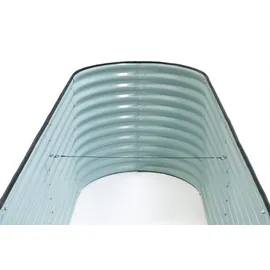 Westmann Metall Hochbeet Grow Faster 240 x 80 x 82 cm anthrazit