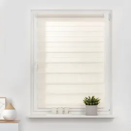 Lichtblick Duo Rollo / Doppelrollo Klemmfix 45 cm x 130 cm beige