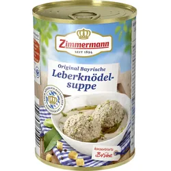 Zimmermann Leberknödel-Suppe 400ML