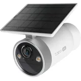 TP-Link C465 Solar Außenkamera Akku Weiß