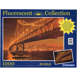 Clementoni Puzzle - Fluorescent Collection [1.000 Teile] verschiedene Motive (Neu differenzbesteuert)