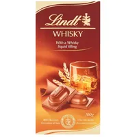 LINDT ALKOHOL TAFELN | 3x 100 g 33% Whisky  in Vollmilchschokolade | 300g