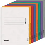 Brunnen Schnellhefter FACT!plus Karton farbsortiert DIN A4, 8 St.