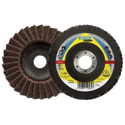 Klingspor Vliesmopteller SMT 800 Special - Durchmesser x Bohrung (mm): Ø125 x 22.23 - Feinheit | Korn: coarse | 80-100 - Form: gewölbt 12°