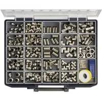 Riegler 108821-PIB 200 Sortimentsbox Schnellsteckverbindungen »click-clock«,