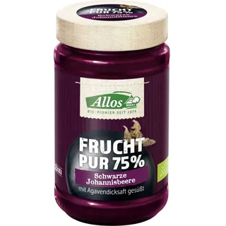 Allos Schwarze Johannisbeere Frucht Pur bio