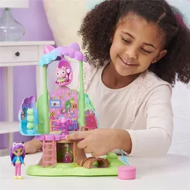 Spin Master Gabby's Dollhouse Kitty Fees Garten Spielset Baumhaus 36 cm