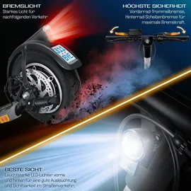 Kesser E-Scooter grau