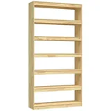 vidaXL Bücherregal Raumteiler 100 x 30 x 200 cm Braun