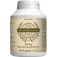 SINOPLASAN AG Olivenblatt-Extrakt 500 mg Mono-Kapseln 180 St.