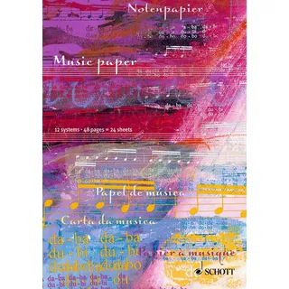 Schott Music Notenheft Din A4 hoch
