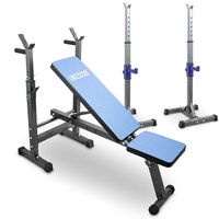 18447/ Hantelbank klappbar WorkoutBench inkl. verstellbare Hantelständer