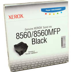 6 Xerox Colorsticks 108R00727 schwarz