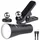 Lunartec 3in1-Akku-Wand-, Klemm- und Taschenlampe, schwarz