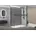 Bernstein mit FLEX 8 mm Breite wählbar Breite Schiebetür-Element 170cm Breite Seitenwand