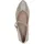 CAPRICE Damen Ballerinas Leder mit Klettverschluss, Gold (Offwh/Lt Gold), 36 EU