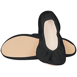 Gymnastikschuhe für Erwachsene und Kinder, schwarz