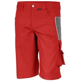 QUALITEX HIGH QUALITY WORKWEAR Shorts PRO rot/grau Damen: 54 Herren: 60