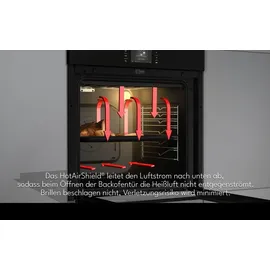 Daewoo Backofen Hydrolyse SoftClose 73L + Induktionskochfeld 60cm PowerBoost