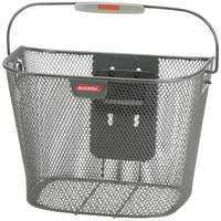 KLICKfix Fahrradkorb Uni grau