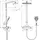 Hansgrohe Raindance E Showerpipe 360 1jet EcoSmart 9 l/min mit Thermostat 27286400
