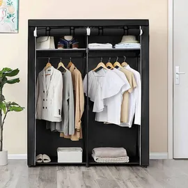 Songmics Kleiderschrank, Stoffschrank 140 x 43 x 174 cm,