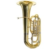 Monzani Dämpfer, MZFB-500L F-Tuba, Bb Tuba, Messing-Korpus