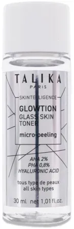 Talika Skin Intelligence Glass Skin Toner Glowtion Mikropeeling Lotion Alle Hauttypen 30ml