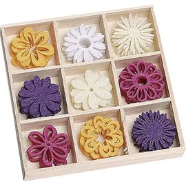 Brunnen Knorr Prandell Filzbox Ornament FantasieBlume 45er